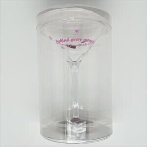 NEW Minx Behind Every Woman Is A Man Checking Her Out! Martini Glass